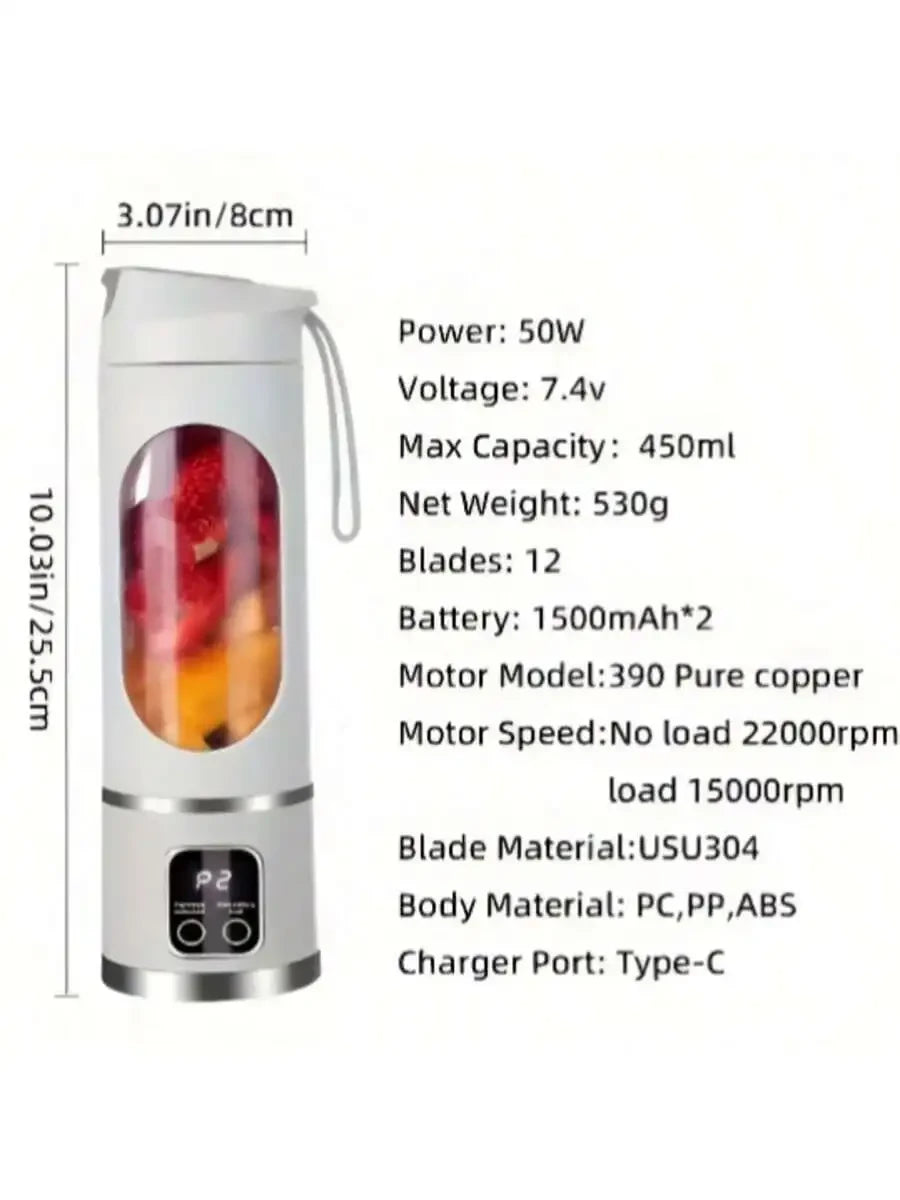 Portable USB Rechargeable Personal Blender