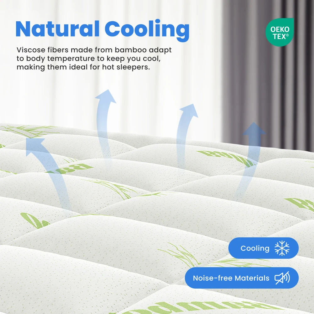 MCQ Bamboo Viscose Mattress Topper