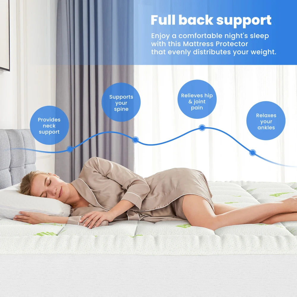 MCQ Bamboo Viscose Mattress Topper