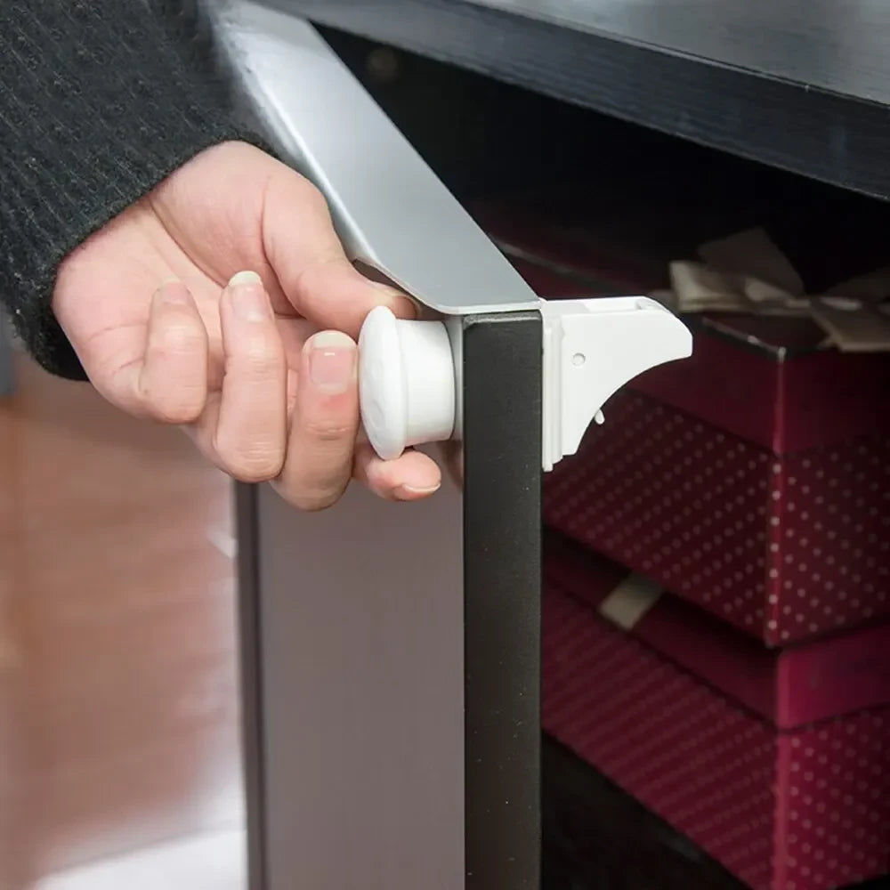 Invisible Magnetic Child Safety Locks