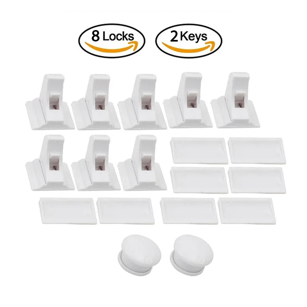 Invisible Magnetic Child Safety Locks