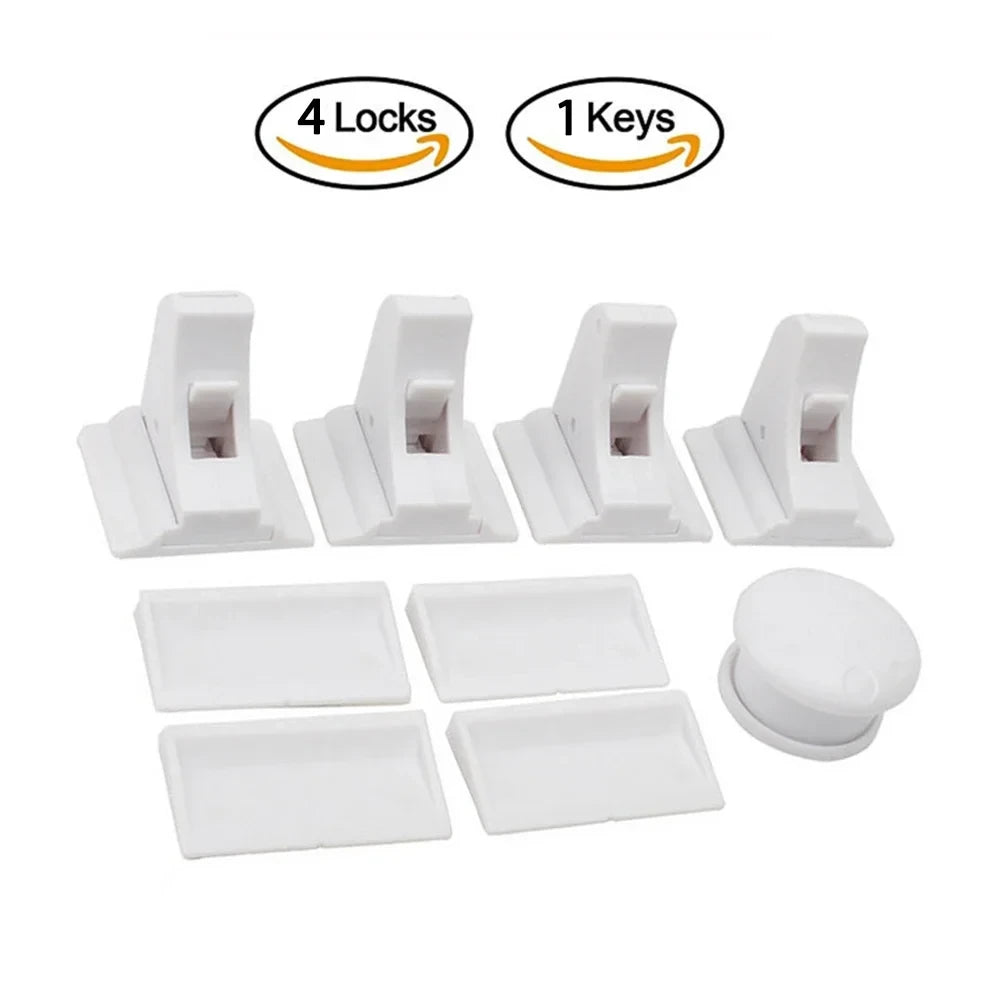 Invisible Magnetic Child Safety Locks