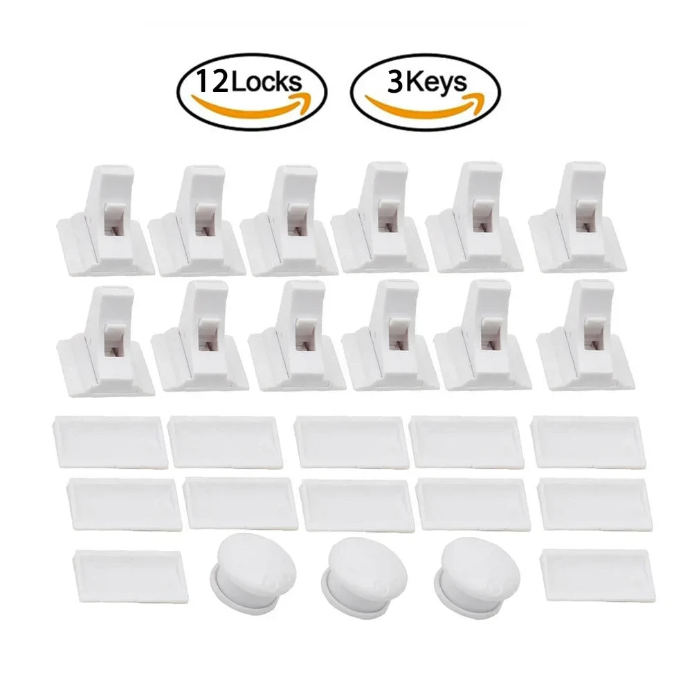 Invisible Magnetic Child Safety Locks
