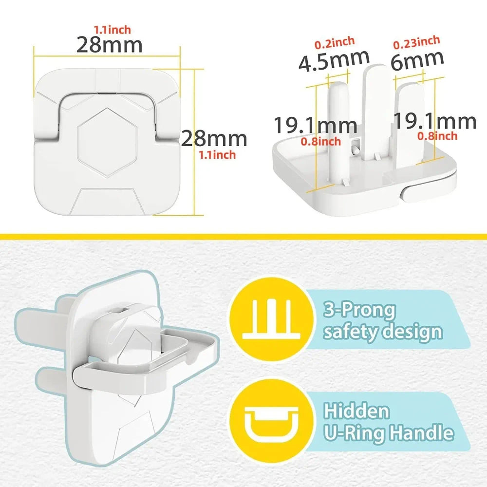 Baby Proof Outlet Socket Covers