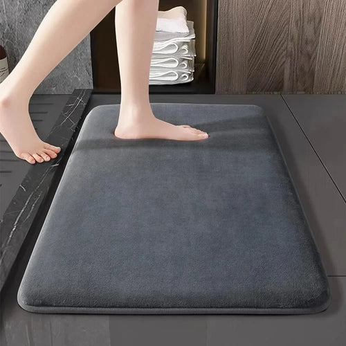 Coral Velvet Non-Slip Bathroom Mat