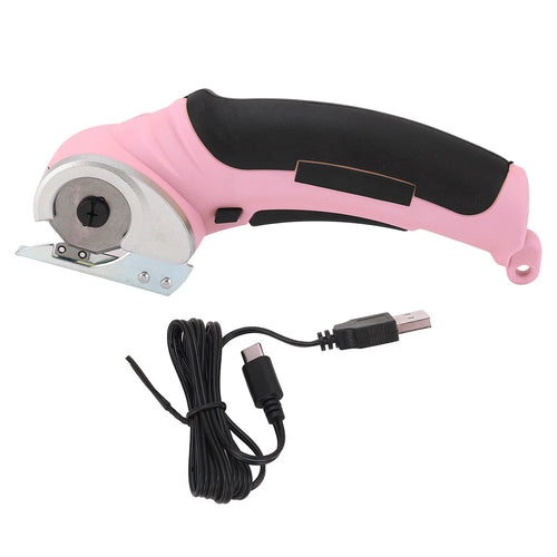 Cordless Electric Scissors Handheld Fabric Cutter 240RPM Rechargeable Tool for Carpet Sponge