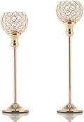 Pillar Crystal Candle Holders
