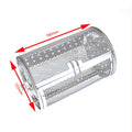 Stainless Steel Grill Rotisserie Oven For Kitchen Fry Basket Coffee Bean Grilled Cage Drum Rack Air Fryer Accessories Universal