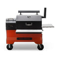 Ys640S Pellet Grill on Competition Cart