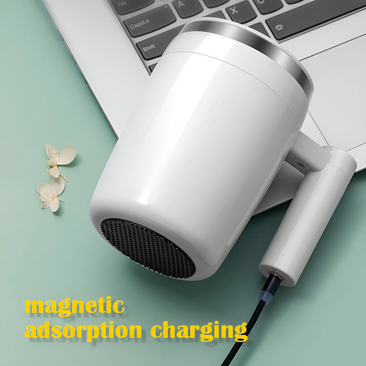 Rechargeable Self Stirring Mug Magnetic Adsorption Charging 14.5Oz