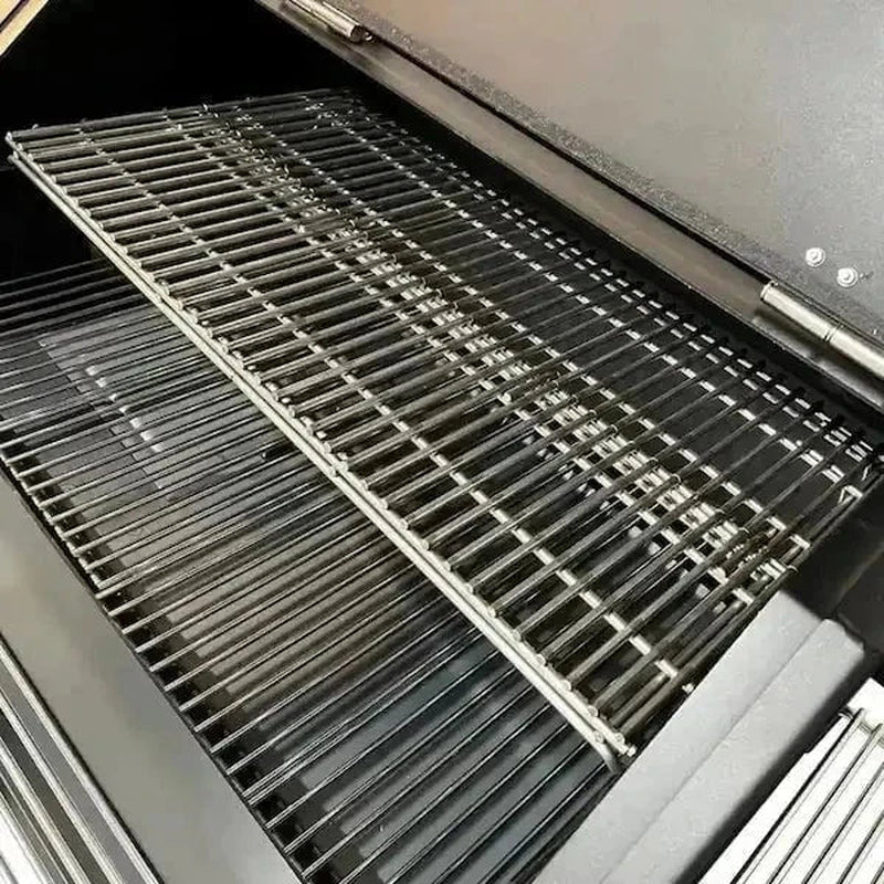 Ys640S Pellet Grill on Competition Cart