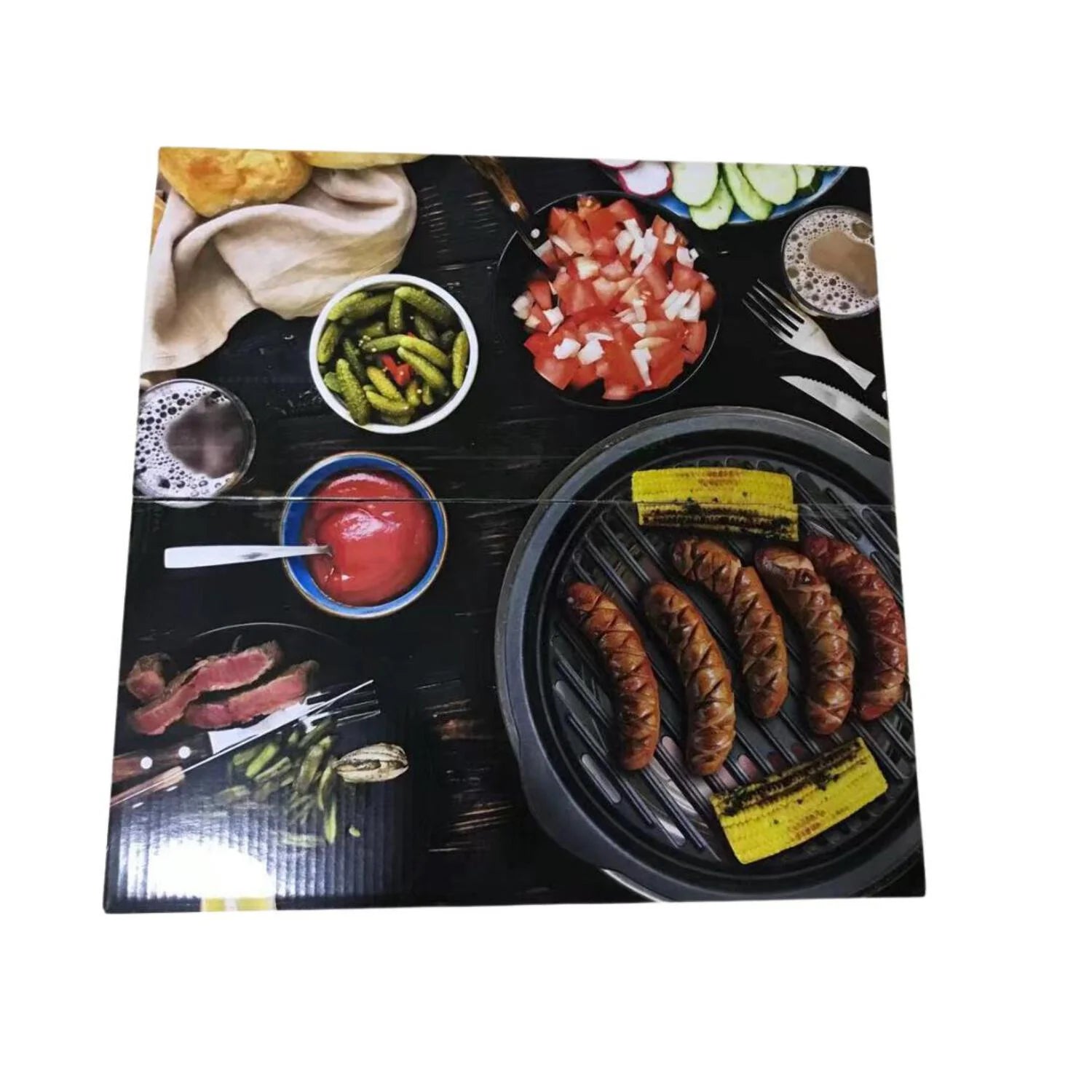 Lifespace Portable Lightweight Charcoal Grill with FREE Dome Lid & Carry Bag