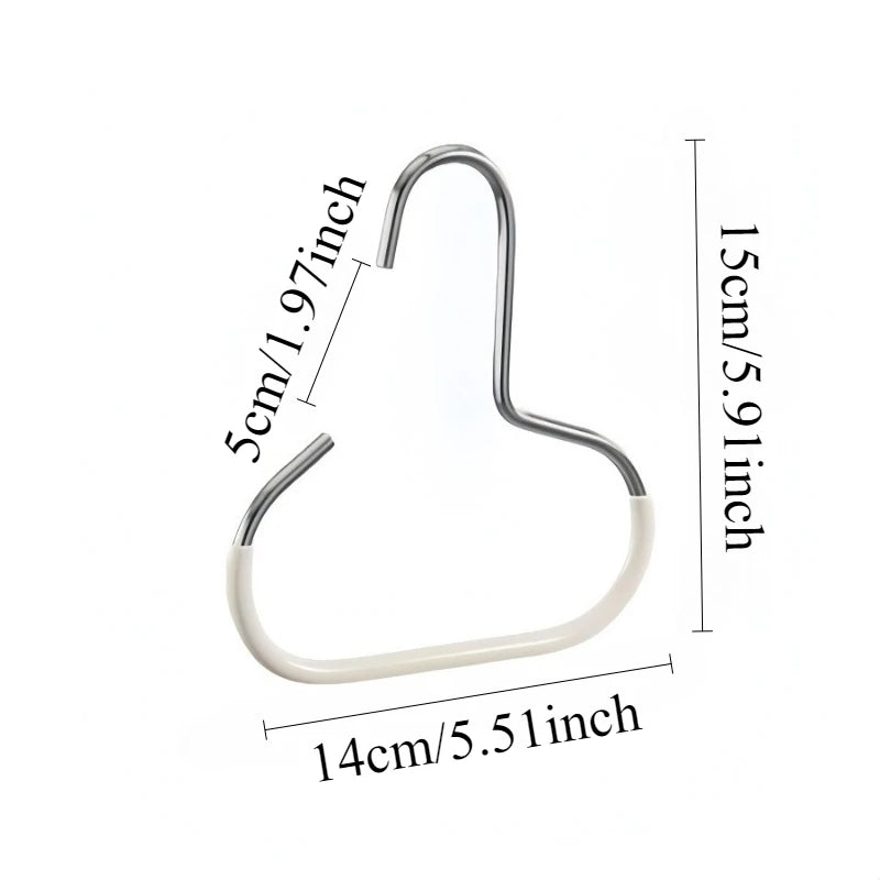 1/2/3Pcs Simple Hat Storage Hooks, Metal Material for Scarf Organization, Belt Organization, Bra Organizer Clothes Rack，Hat Rack