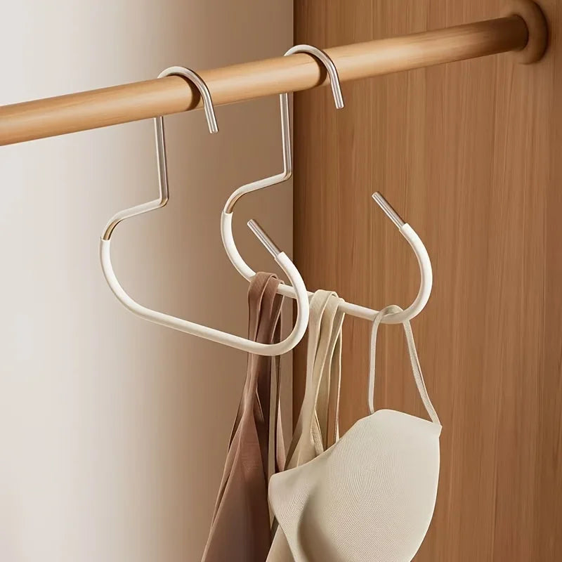 1/2/3Pcs Simple Hat Storage Hooks, Metal Material for Scarf Organization, Belt Organization, Bra Organizer Clothes Rack，Hat Rack