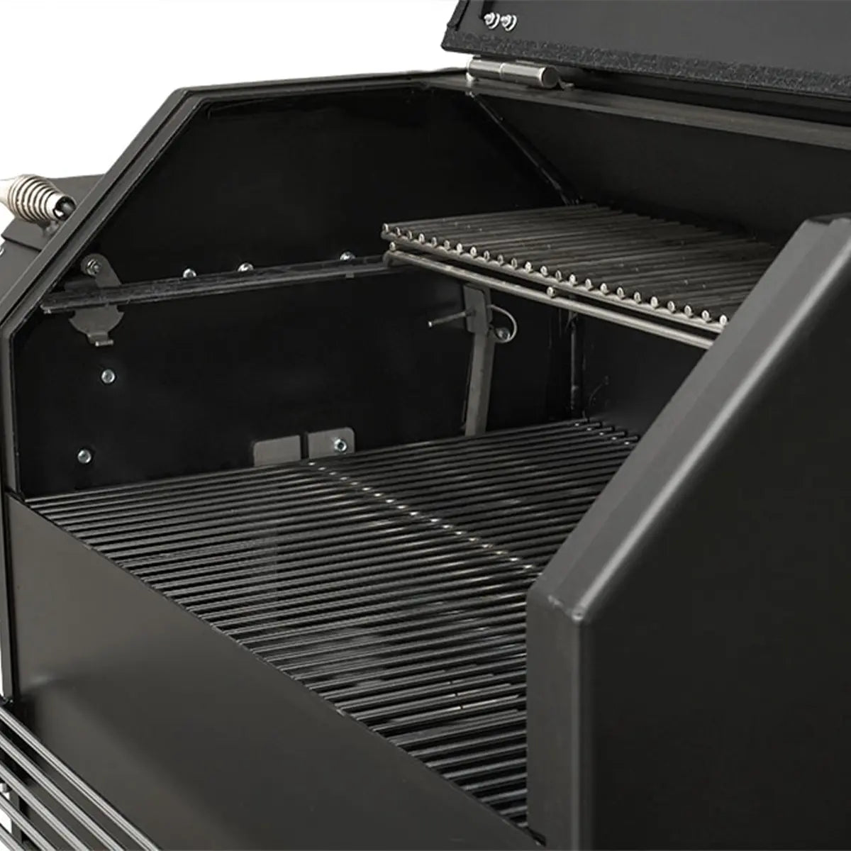 Ys640S Pellet Grill on Competition Cart