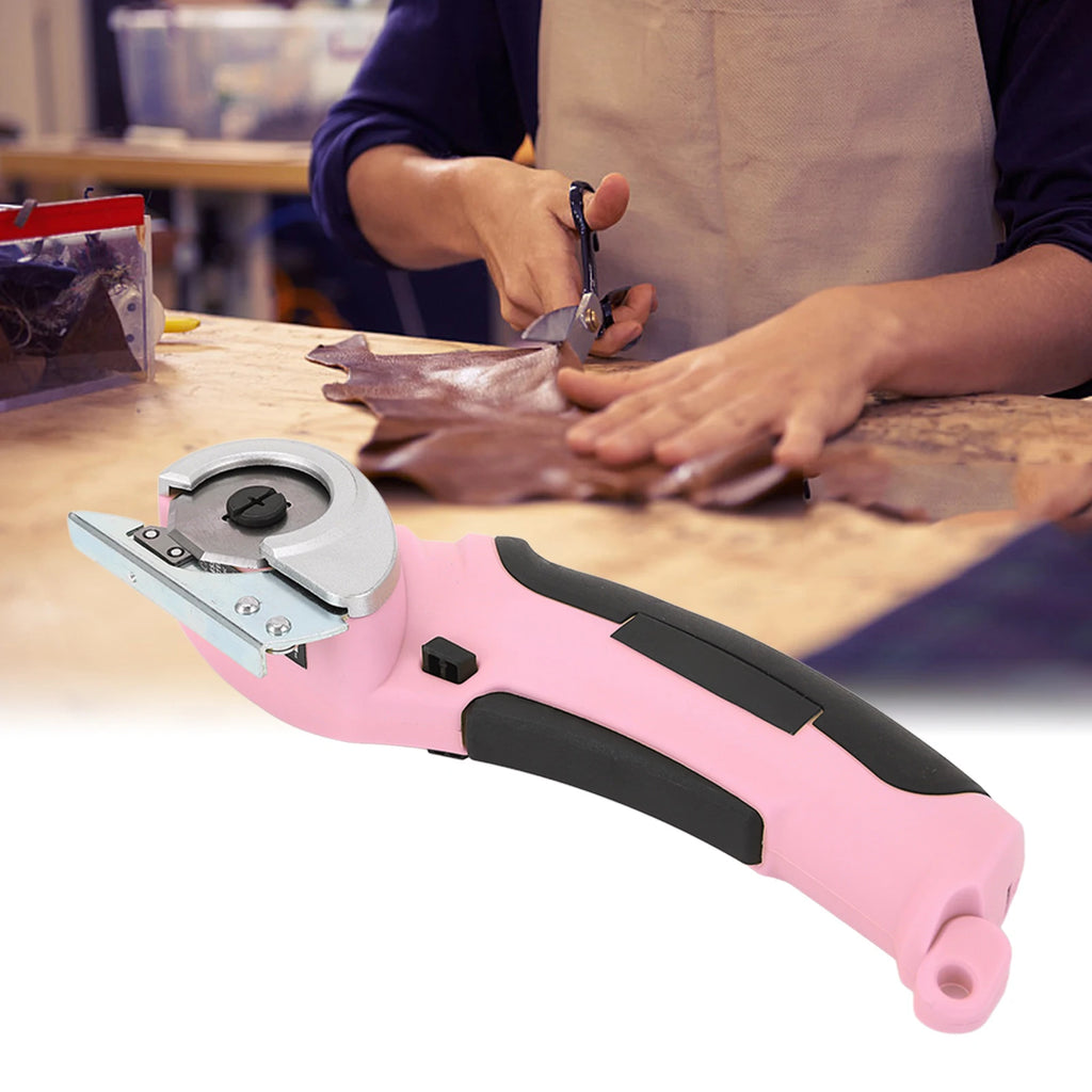 Cordless Electric Scissors Handheld Fabric Cutter 240RPM Rechargeable Tool for Carpet Sponge