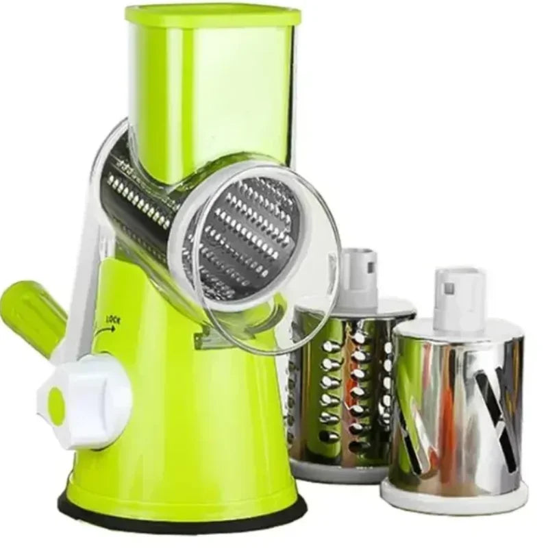 Manual Rotary Cheese Grater for Vegetable Cutter Potato Slicer Mandoline Multifunctional Vegetable Chopper Kitchen Accessories