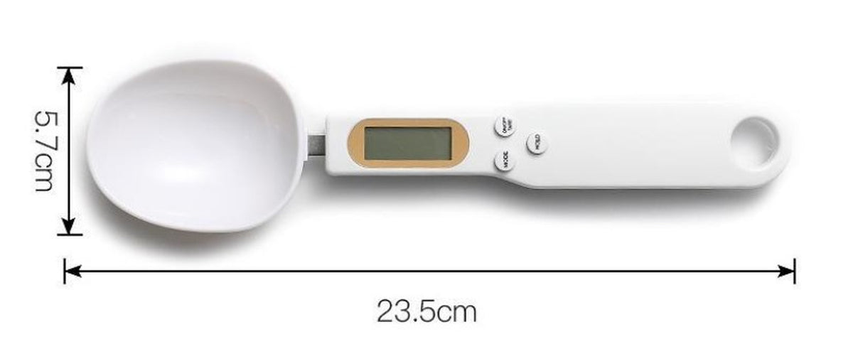 Kitchen Scale Measuring Spoon Scale Compact Food Weighing Scale for Dry and Wet Ingredients