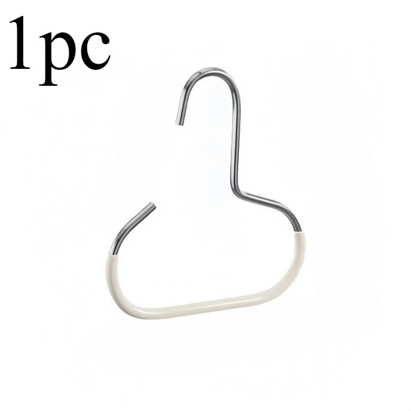 1/2/3Pcs Simple Hat Storage Hooks, Metal Material for Scarf Organization, Belt Organization, Bra Organizer Clothes Rack，Hat Rack
