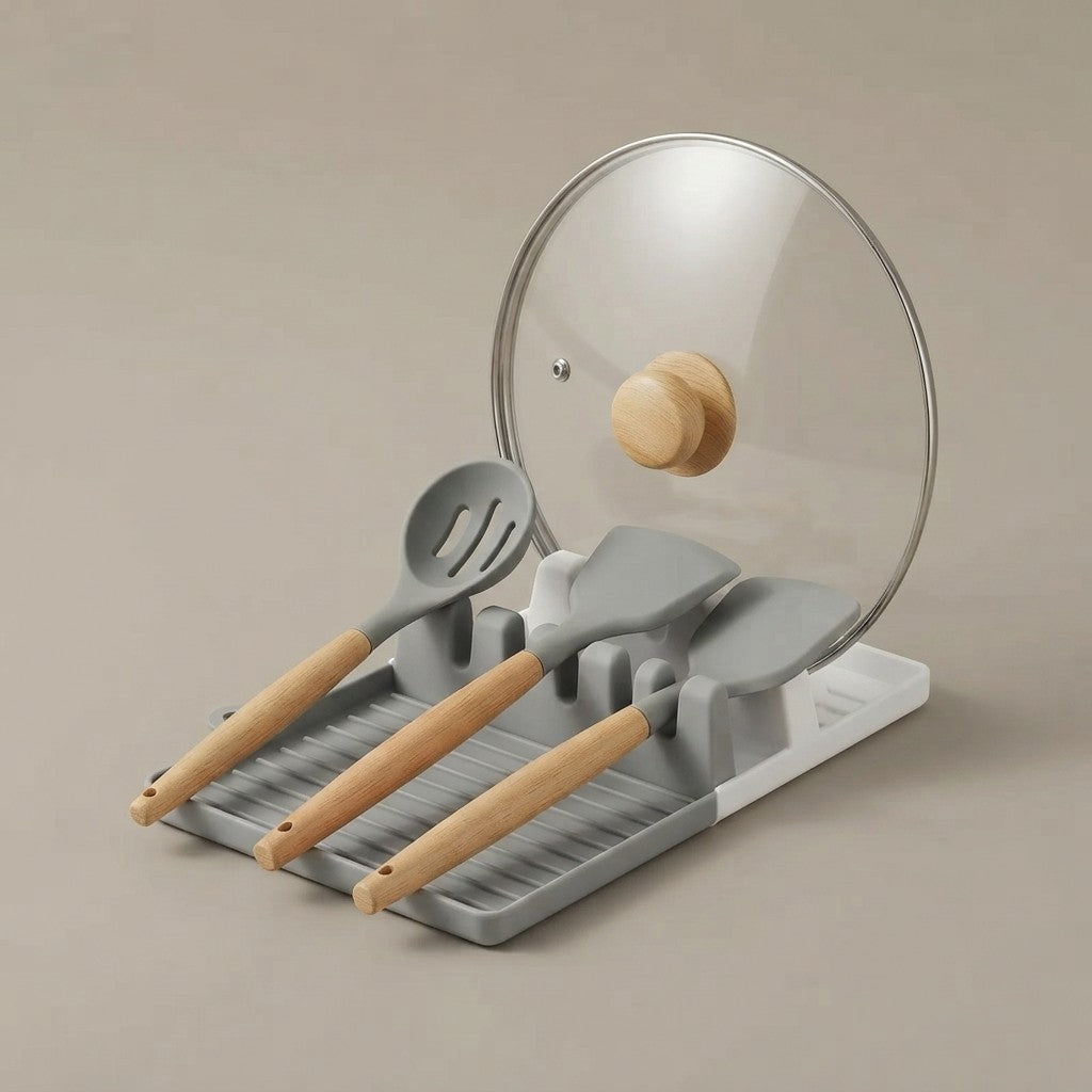 Kitchen Spoon Holder and Utensil Rest Rack